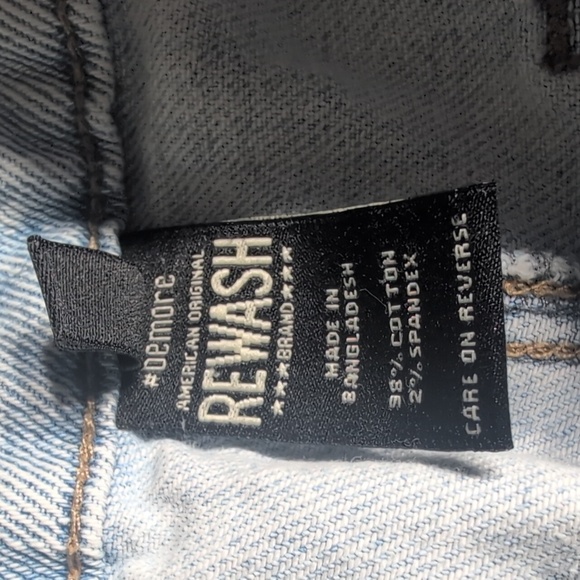 Rewash Cargo Junior's Jeans Size 5/27 - Picture 6 of 10